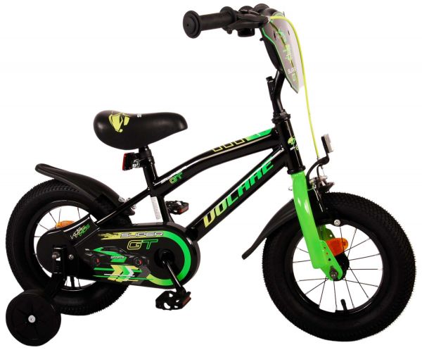 Volare Super GT Kinderfiets - Jongens - 12 inch - Groen Volare Super GT Kinderfiets - Jongens - 12 inch - Groen