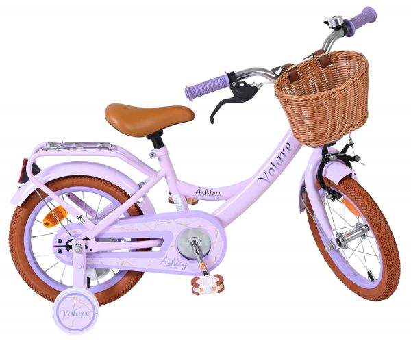 Volare Ashley Kinderfiets - Meisjes - 14 inch - Lila