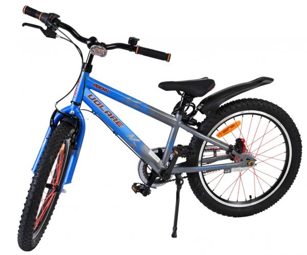 Volare Rocky Kinderfiets - 20 inch - 3 speed - Blauw/Grijs