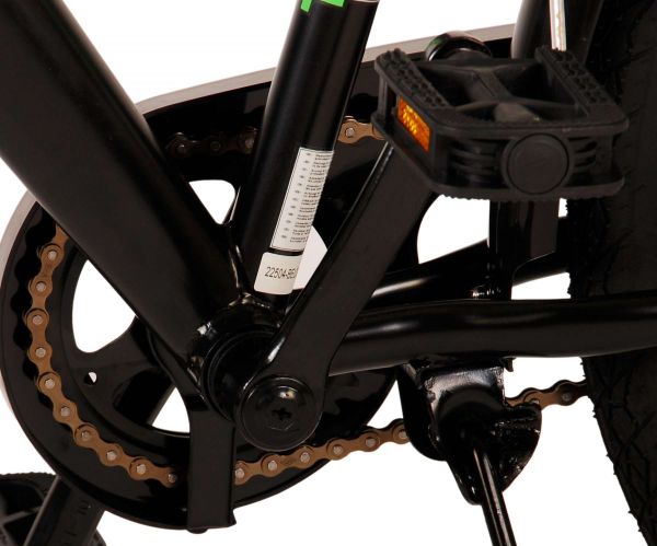 Volare Thombike Kinderfiets - Jongens - 24 inch - Zwart Groen Volare Thombike Kinderfiets - Jongens - 24 inch - Zwart Groen