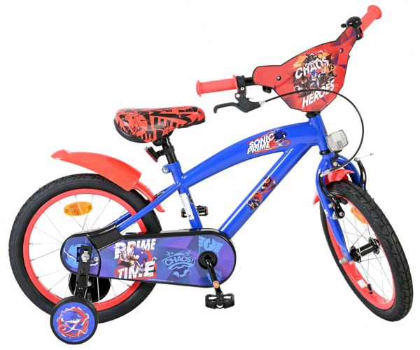 Sonic Kinderfiets - Jongens - 16 inch - Blauw