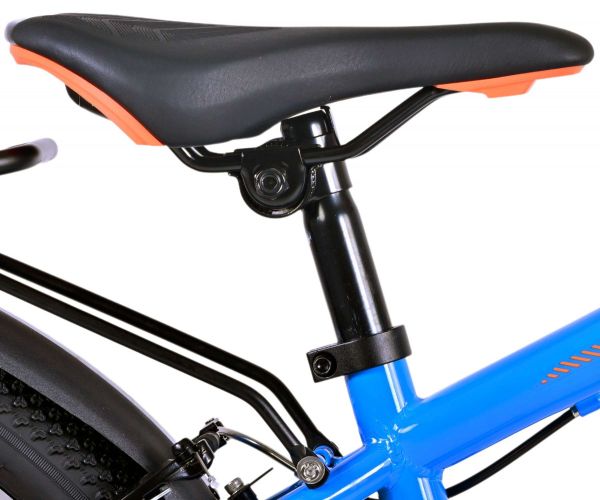 Volare Cross Kinderfiets - Jongens - 24 inch - Blauw - 21 versnellingen - Twee handremmen