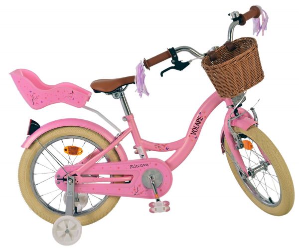 Volare Blossom Kinderfiets - Meisjes - 16 inch - Roze