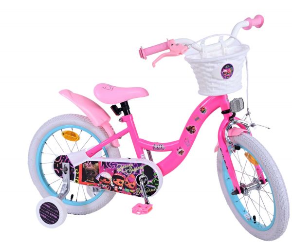 Dolls Kinderfiets - Meisjes - 16 inch - Roze