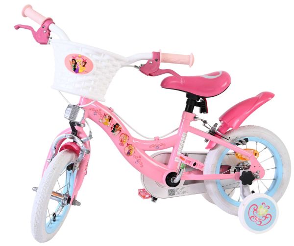 Disney Princess Kinderfiets - Meisjes - 12 inch - Roze - Twee Handremmen