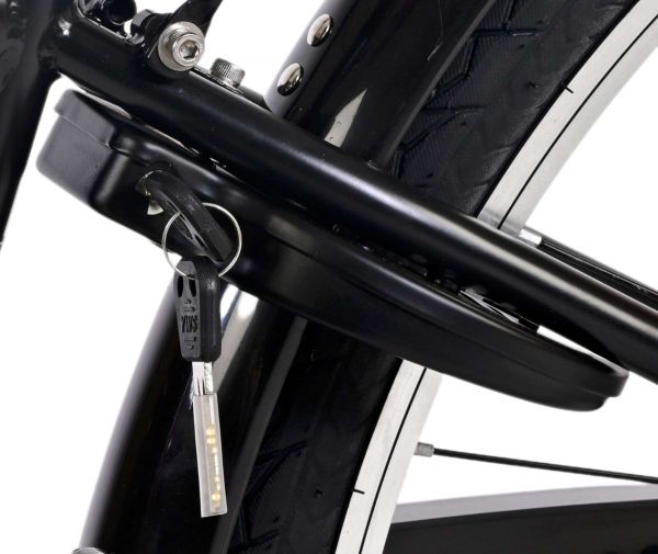 Volare Thombike Kinderfiets - Jongens - 26 inch - Zwart Rood - Shimano Nexus 3