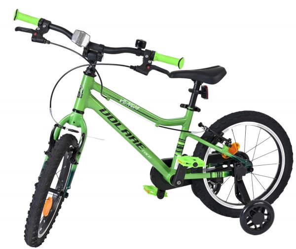 Volare Venom Kinderfiets - Jongens - 16 inch - Groen - Twee Handremmen