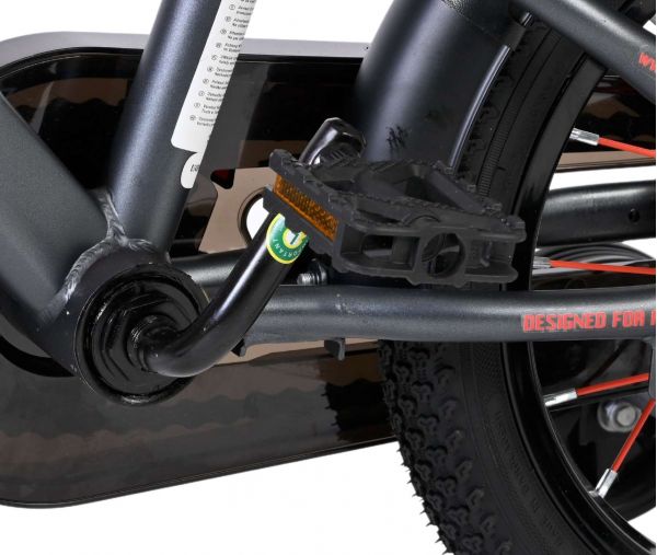 Volare Thombike Kinderfiets - Jongens - 14 inch - Oranje/Grijs