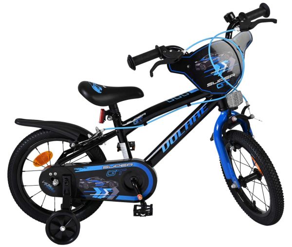 Volare Super GT Kinderfiets - Jongens - 14 inch - Blauw - Twee handremmen