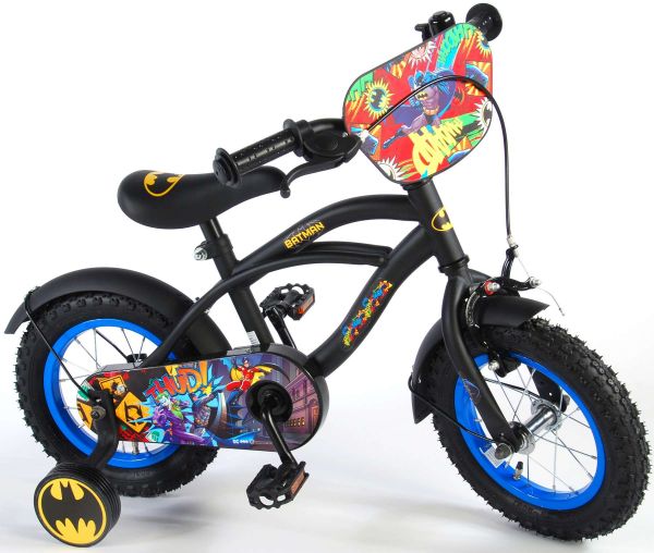 Batman Kinderfiets - Jongens - 12 inch - Zwart Batman Kinderfiets - Jongens - 12 inch - Zwart