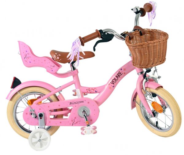 Volare Blossom Kinderfiets - Meisjes - 12 inch - Roze