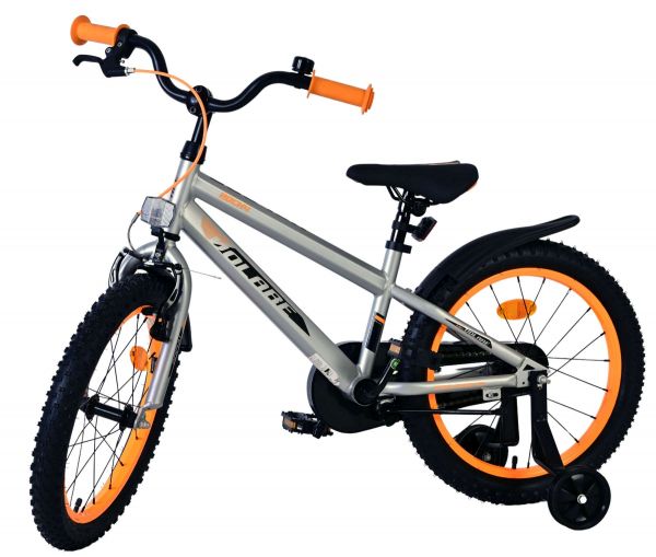 Volare Rocky Kinderfiets - Jongens - 18 inch - Grijs Volare Rocky Kinderfiets - Jongens - 18 inch - Grijs