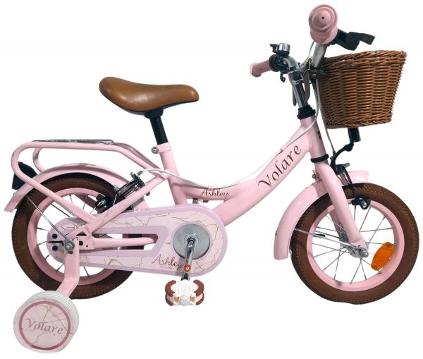 Volare Ashley Kinderfiets - Meisjes - 16 inch - Roze - Twee Handremmen