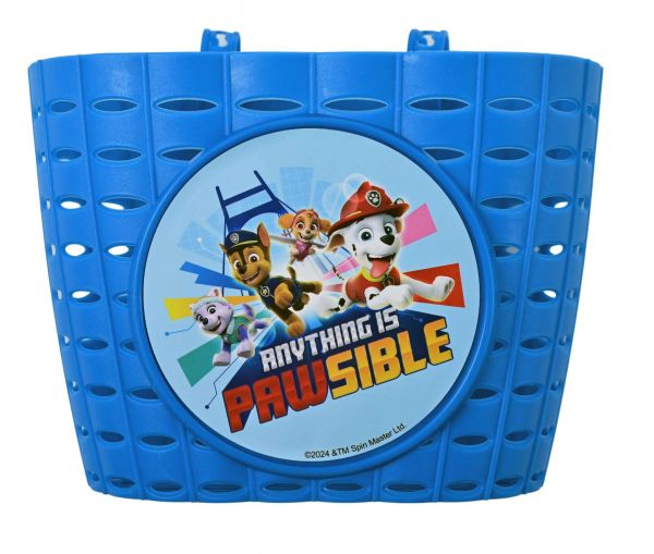 Paw Patrol Plastic Mandje - Jongens - Blauw