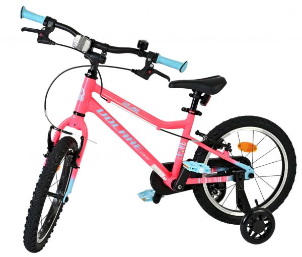 Volare Milano Kinderfiets - Meisjes - 16 inch - Roze - Twee handremmen
