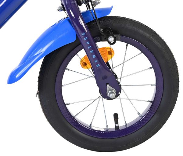 Superman Kinderfiets - Jongens - 12 inch - Blauw
