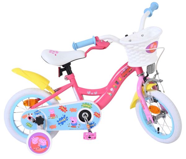 Peppa Kinderfiets - Meisjes - 12 inch - Roze