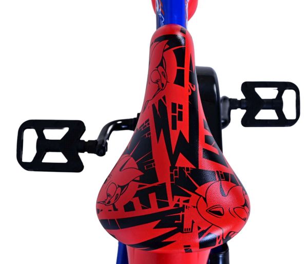 Sonic Prime Kinderfiets - Jongens - 12 inch - Blauw Rood Sonic Prime Kinderfiets - Jongens - 12 inch - Blauw Rood