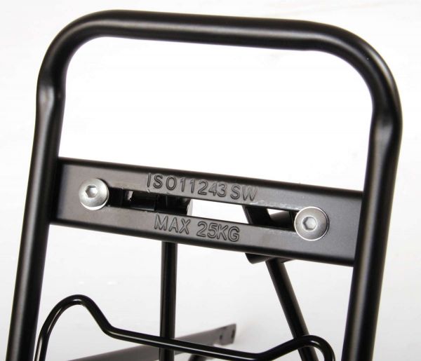 Bagagedrager voor 26 inch fiets - Zwart