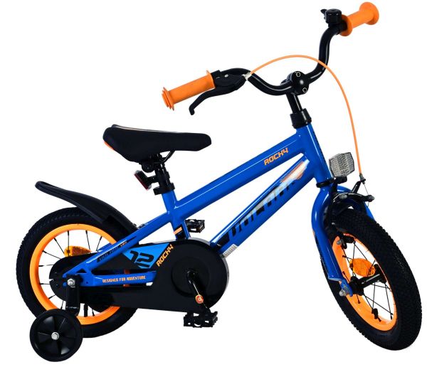Volare Rocky Kinderfiets - Jongens - 12 inch - Blauw Volare Rocky Kinderfiets - Jongens - 12 inch - Blauw