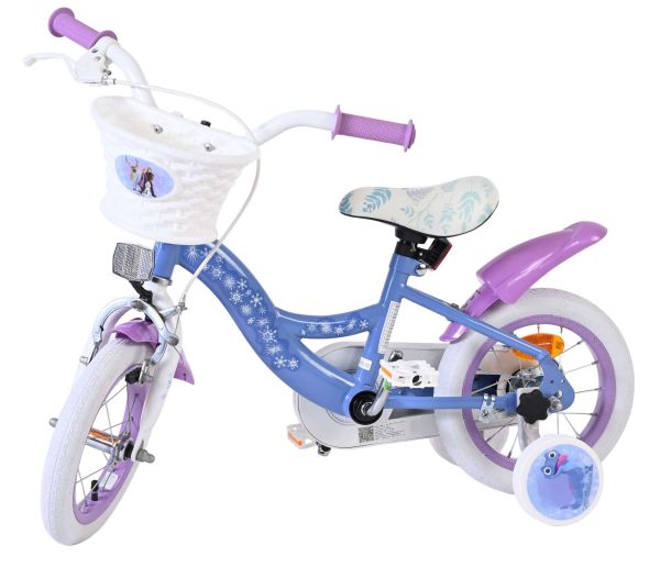 Disney Frozen 2 Kinderfiets - Meisjes - 12 inch - Blauw/Paars