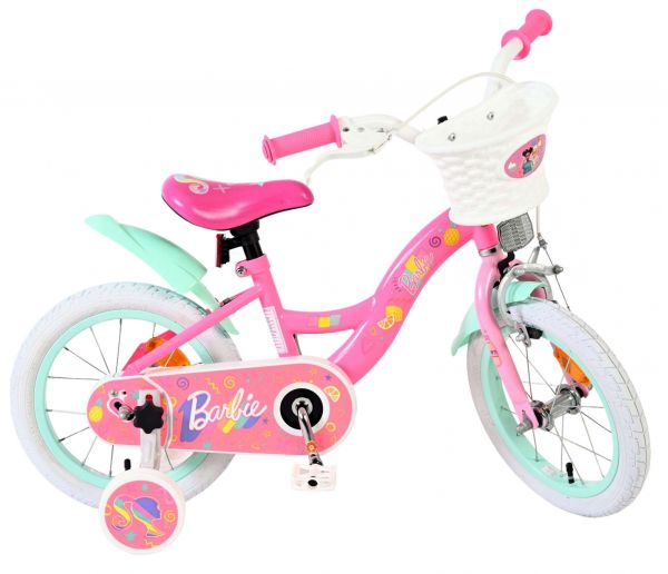 Barbie Kinderfiets - Meisjes - 14 inch - Roze