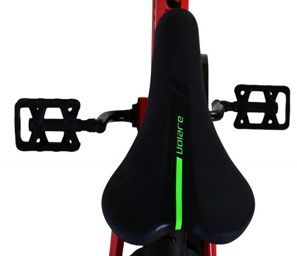 Volare Rocky Kinderfiets - Jongens - 12 inch - Rood - Twee handremmen