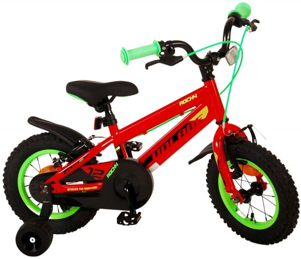 Volare Rocky Kinderfiets - Jongens - 12 inch - Rood