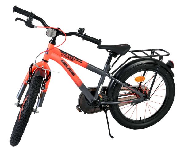 Volare Thombike Kinderfiets - Jongens - 18 inch - Oranje Grijs