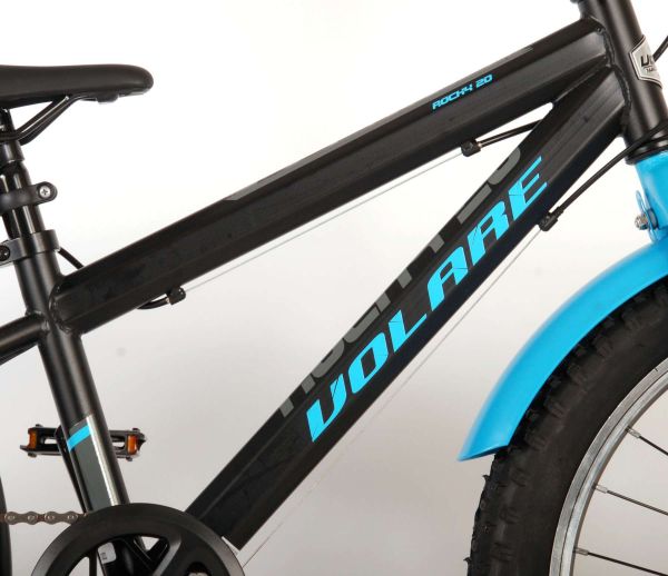 Volare Rocky Kinderfiets - 20 inch - Blauw Zwart - 85% afgemonteerd - 6 speed - Prime Collection Volare Rocky Kinderfiets - 20 inch - Blauw Zwart - 85% afgemonteerd - 6 speed - Prime Collection