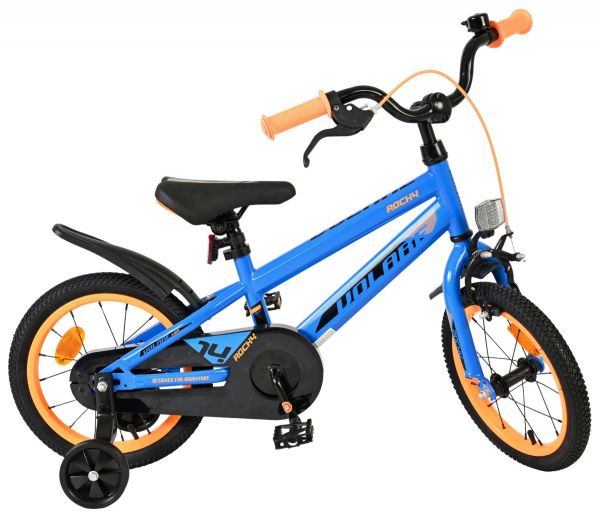 Volare Rocky Kinderfiets - Jongens - 14 inch - Blauw