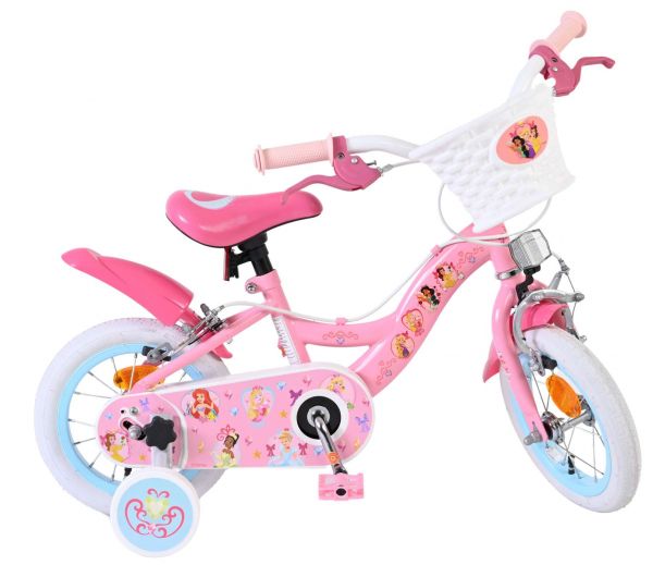 Disney Princess Kinderfiets - Meisjes - 12 inch - Roze - Twee Handremmen