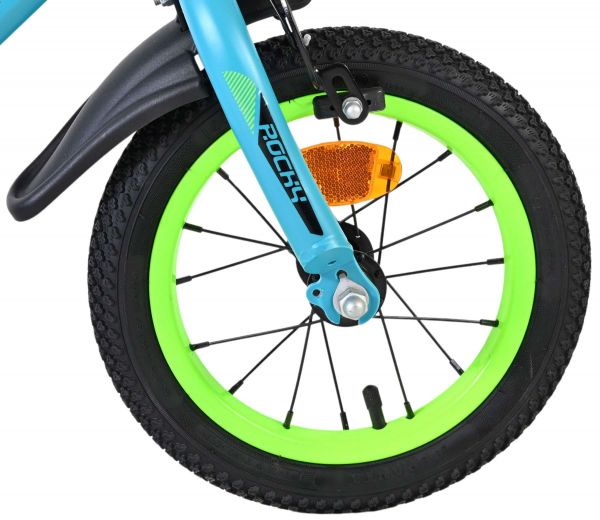 Volare Rocky Kinderfiets - Jongens - 12 inch - Groen
