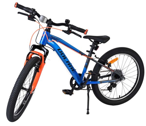 Volare Boost Kinderfiets - 20 inch - Blauw/Grijs - 7 Speed