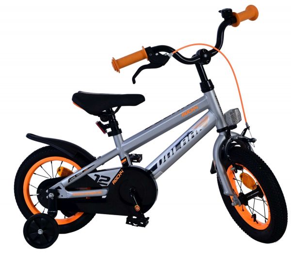 Volare Rocky Kinderfiets - Jongens - 12 inch - Grijs Volare Rocky Kinderfiets - Jongens - 12 inch - Grijs