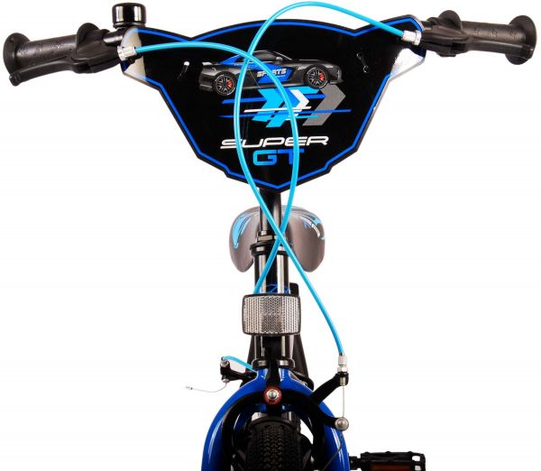 Volare Super GT Kinderfiets - Jongens - 16 inch - Blauw - Twee handremmen
