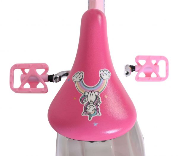 Volare Unicorn Kinderfiets - Meisjes - 14 inch - Roze