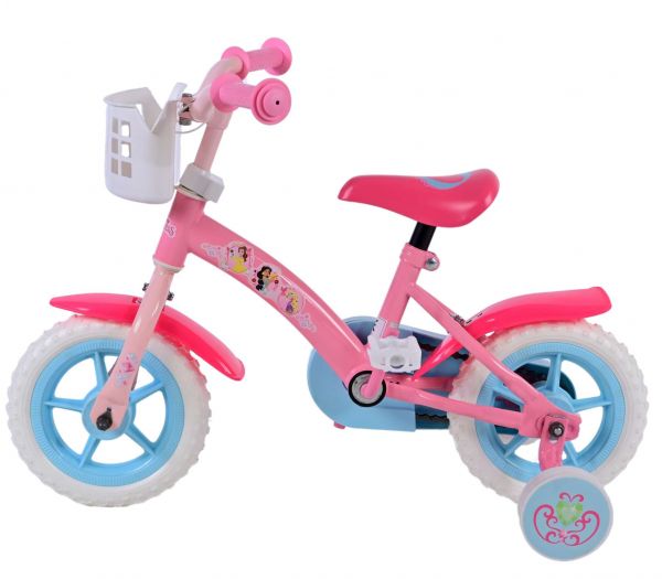 Disney Princess Kinderfiets - Meisjes - 10 inch - Roze - Doortrapper