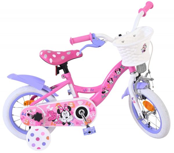 Minnie Cutest Ever! Kinderfiets - Meisjes - 12 inch - Roze