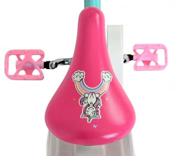 Volare Unicorn Kinderfiets - Meisjes - 14 inch - Groen