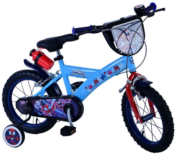 Spidey Kinderfiets - Jongens - 14 inch - Blauw