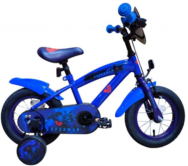 Superman Kinderfiets - Jongens - 12 inch - Blauw