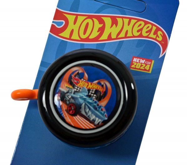 Hot Wheels Fietsbel - Jongens - Oranje - Zwart Hot Wheels Fietsbel - Jongens - Oranje - Zwart