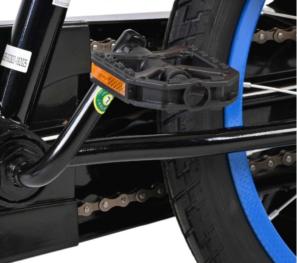 Hot Wheels Kinderfiets - Jongens - 16 inch - Zwart Oranje Blauw - Twee handremmen