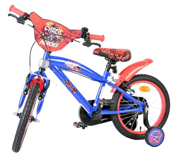 Sonic Kinderfiets - Jongens - 16 inch - Blauw - Twee handremmen