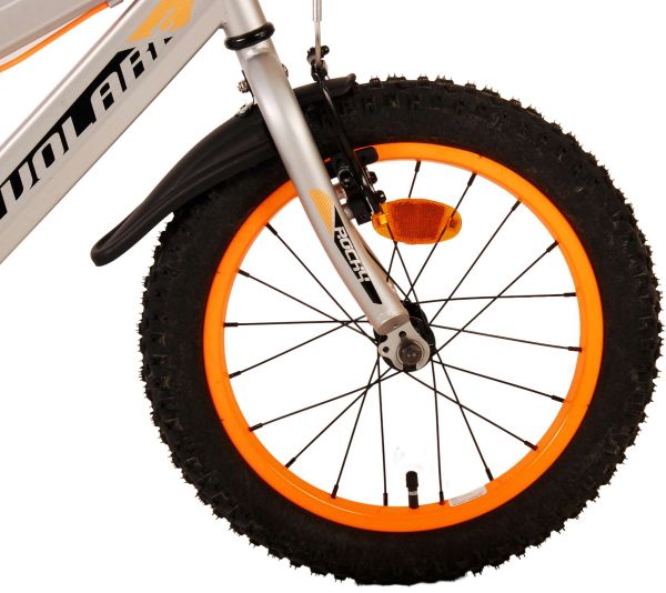 Volare Rocky Kinderfiets - Jongens - 16 inch - Grijs