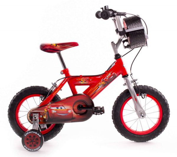 Disney Cars Kinderfiets - Jongens - 12 inch - Twee handremmen