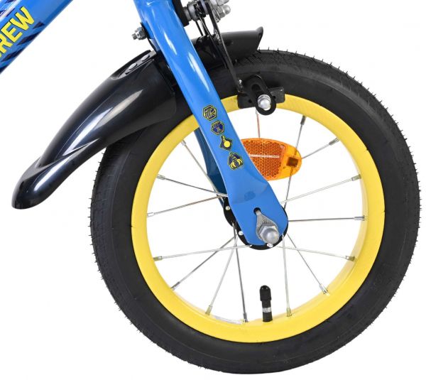 Paw Patrol -Rubble & Crew - Kinderfiets - Jongens - 12 inch - Blauw