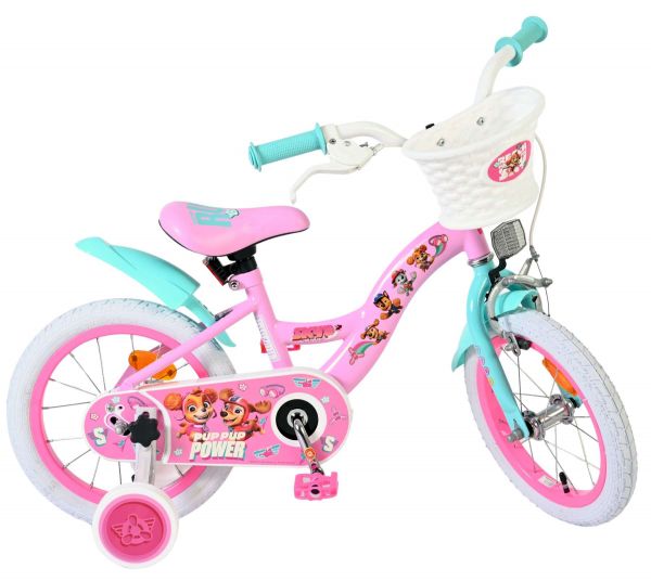 Paw Patrol Kinderfiets - Meisjes - 14 inch - Roze