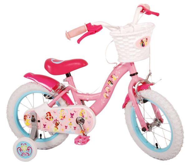 Disney Princess Kinderfiets - Meisjes - 14 inch - Roze Disney Princess Kinderfiets - Meisjes - 14 inch - Roze